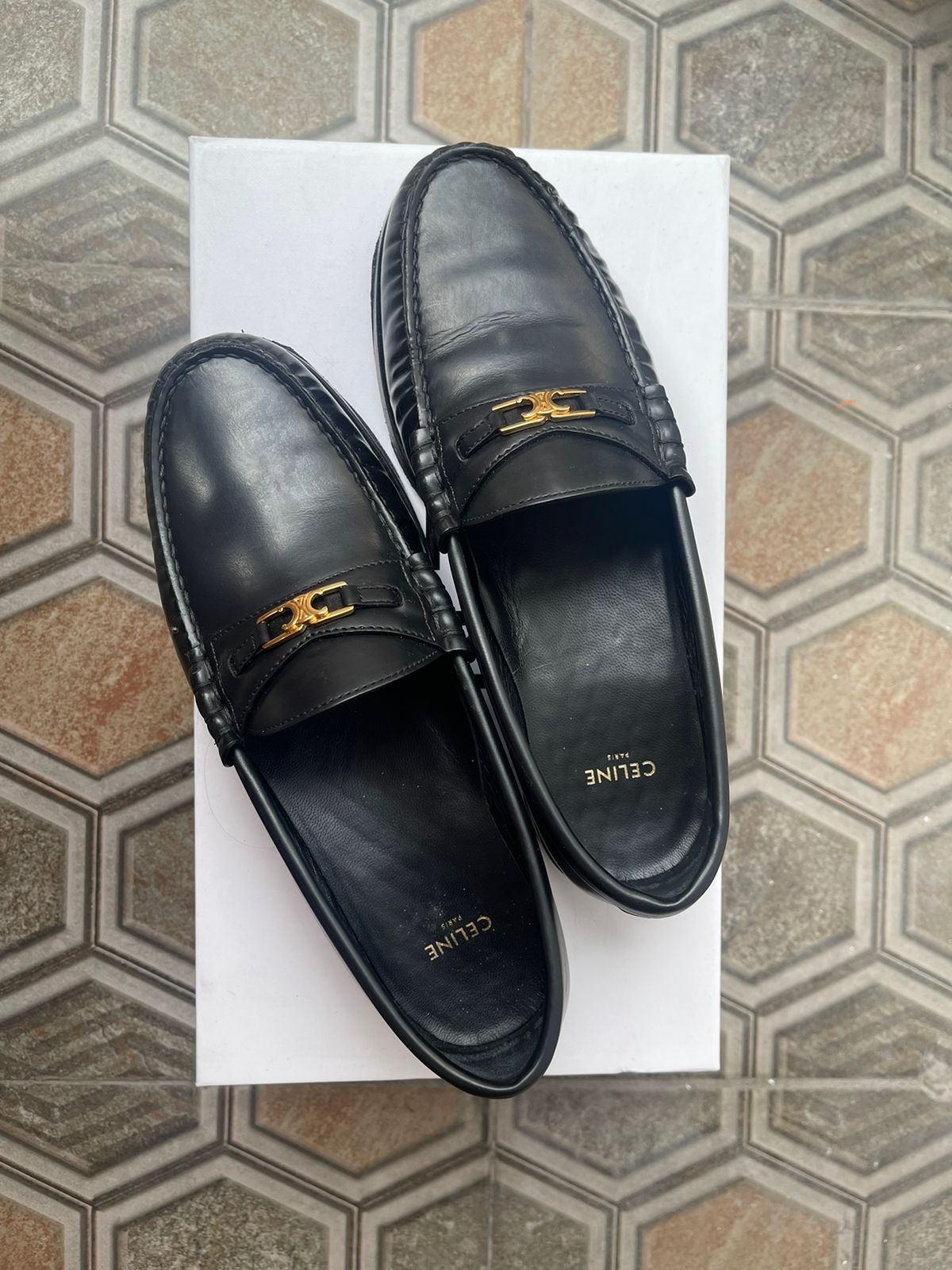 Celine luco loafer on sale