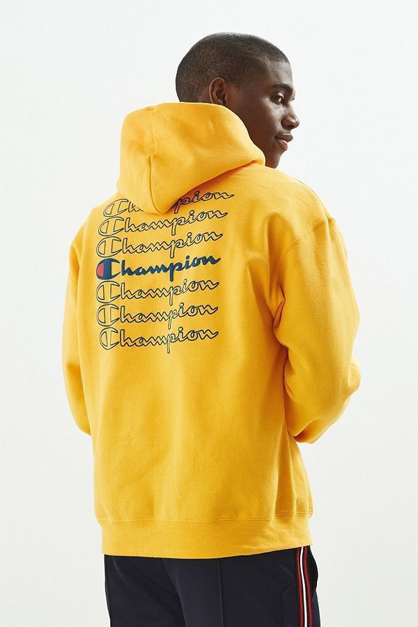 Champion stacked eco hoodie sweatshirt uk top