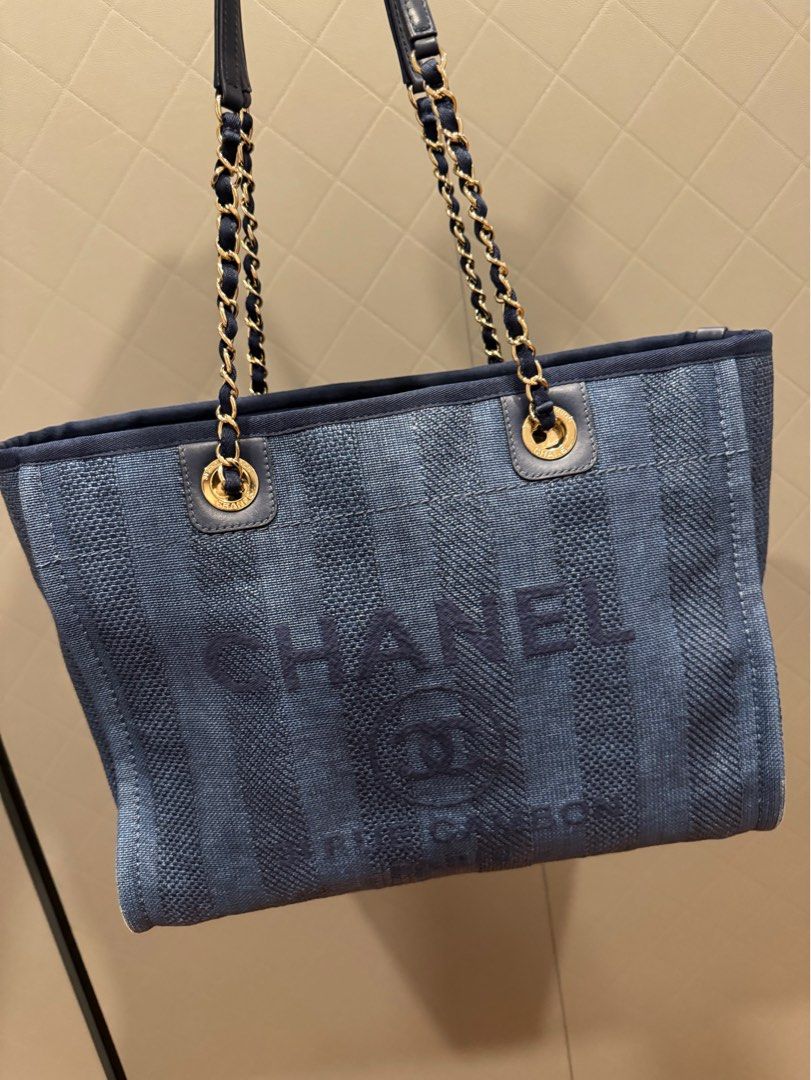 Chanel Deauville denim tote medium Series 29 Luxury Bags
