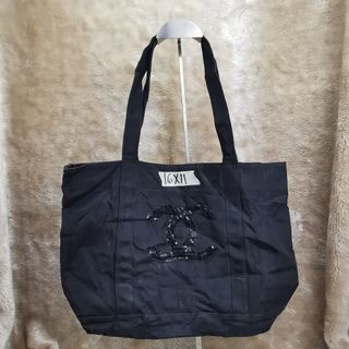chanel black bag large tote