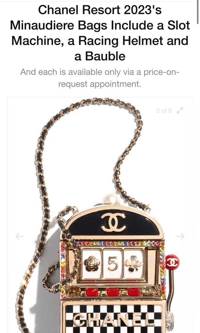 ⚜️Chanel Runway🎰 - Slot Machine bag, Luxury, Bags & Wallets on Carousell