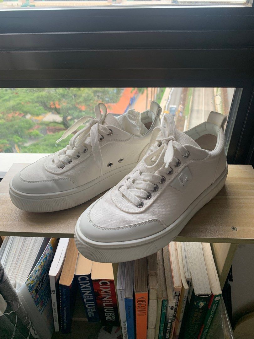 Christian Louvoutin Simplerui Canvas Sneakers 37