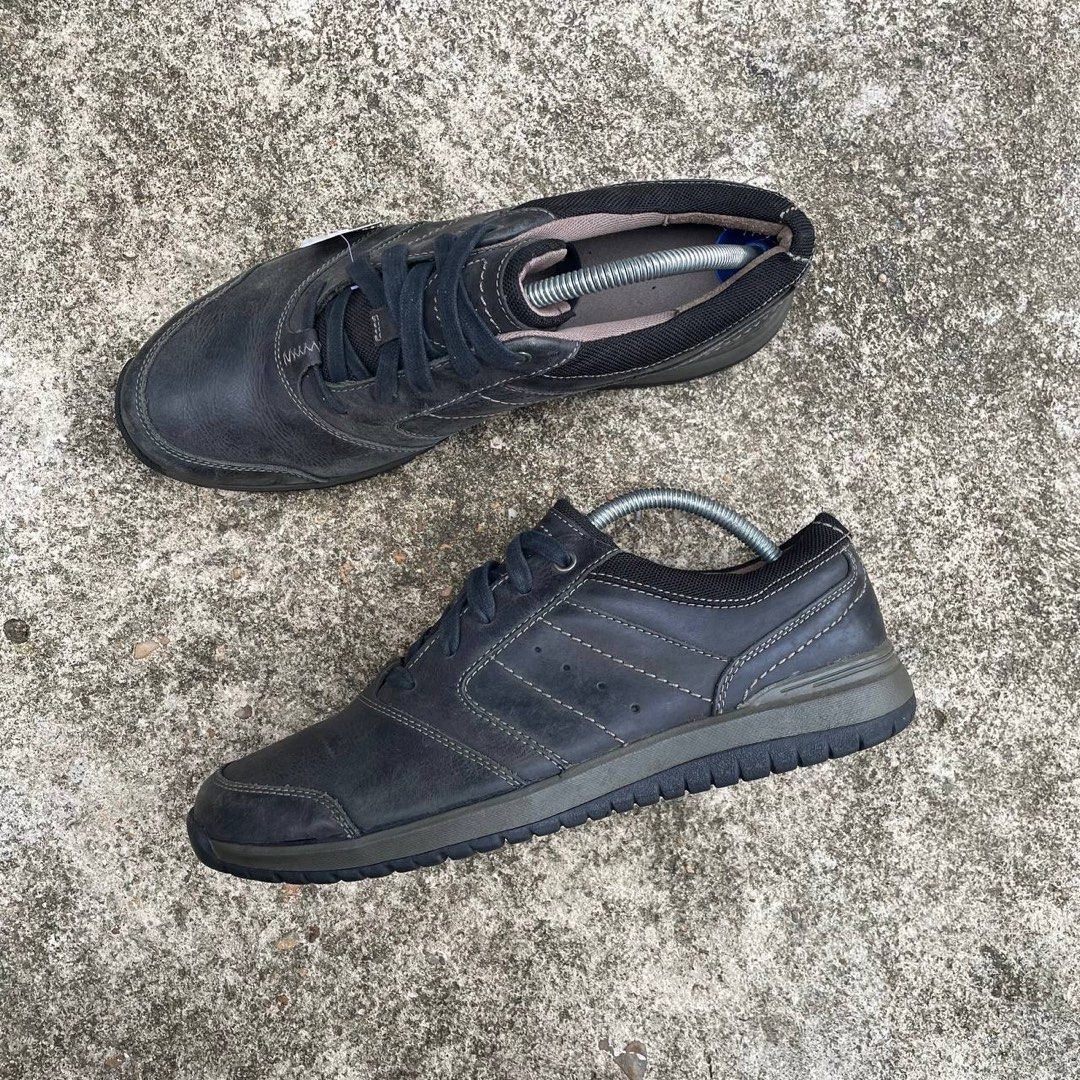Clarks casual leather shoes cheap