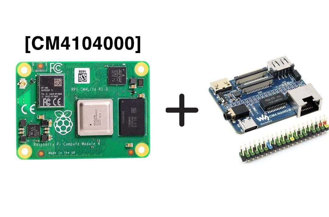 [CM4104000] Raspberry Pi Compute Module 4 Lite, with 4GB RAM, Wireless ...