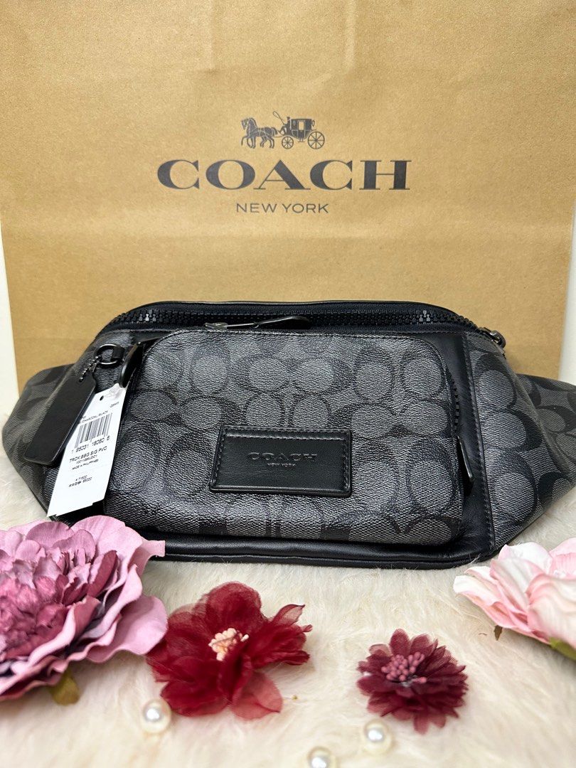 Coach belt cheap bag for men