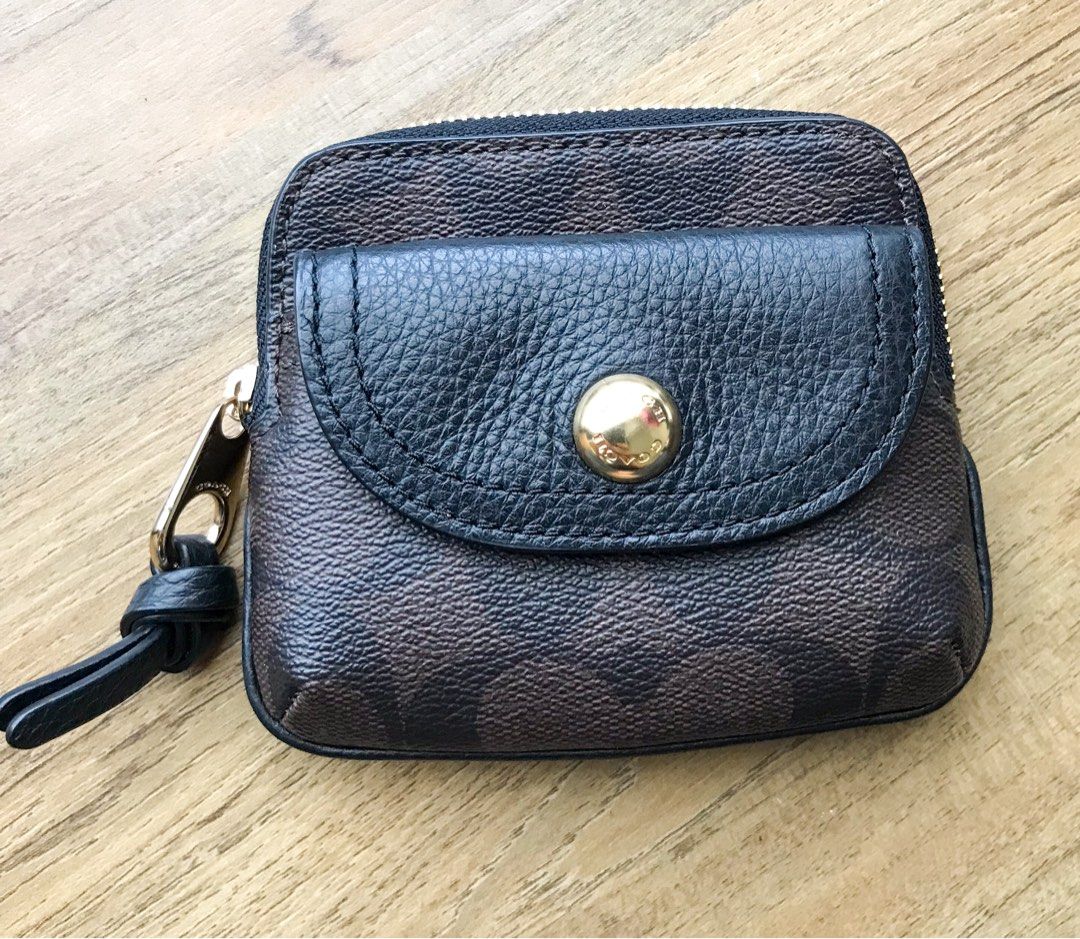 Coach Pennie Card Case, Women's Fashion, Bags & Wallets, Wallets & Card  holders on Carousell