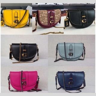 COACH JES CROSSBODY IN COLORBLOCK F72704 (LIGHT SADDLE/GOLD), Women's  Fashion, Bags & Wallets, Cross-body Bags on Carousell