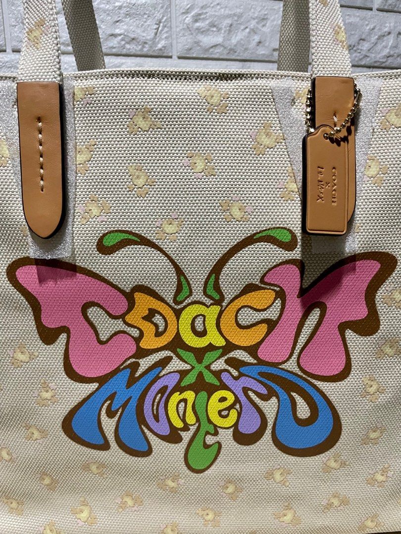 COACH®  Coach X Lil Nas Butterfly Canvas Tote Bag
