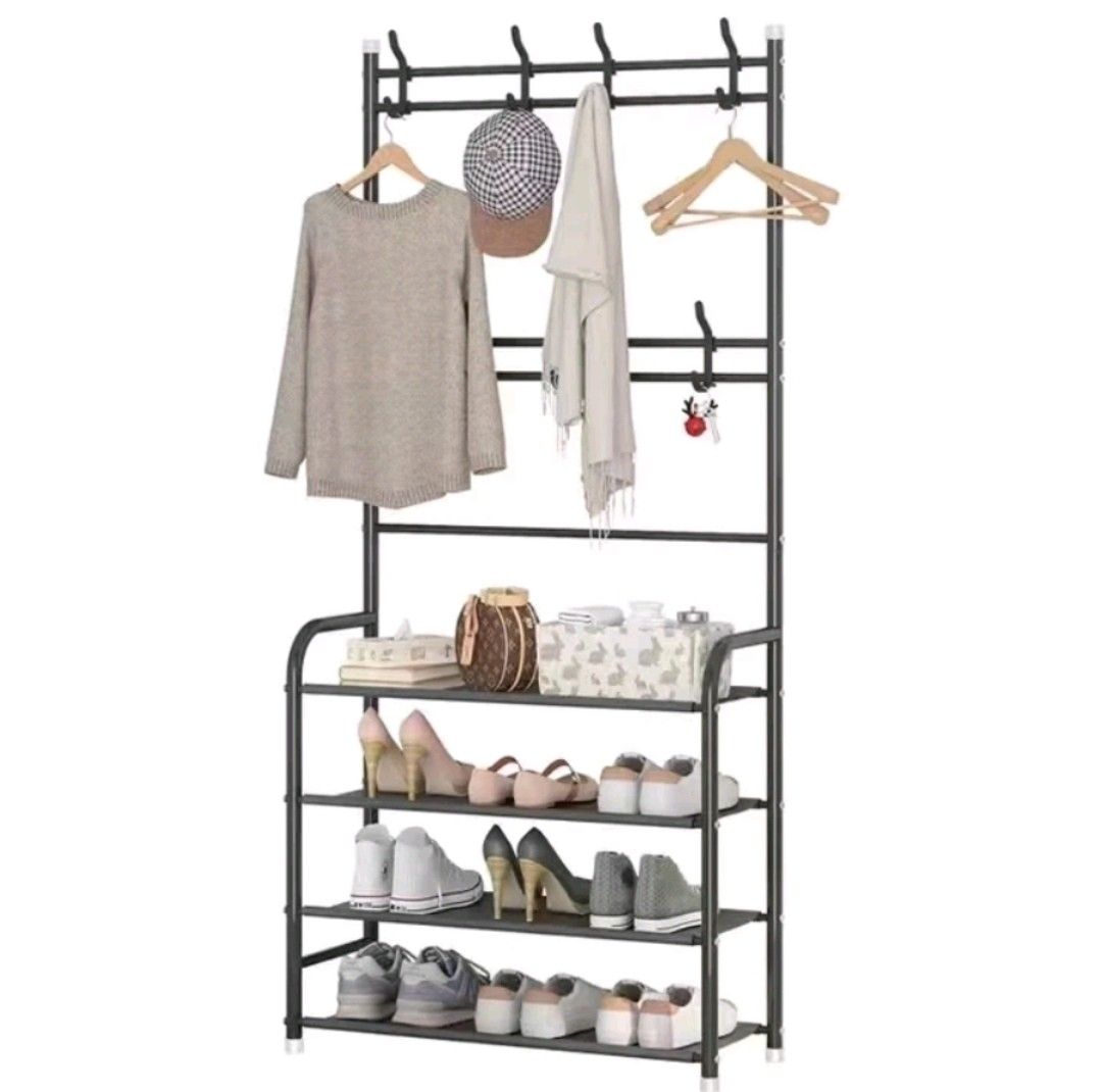 Coat and Shoe Rack (Category: Shelves, Cabinets & Racks) located in Marikina City. Submitted by v3_m3v (Listing ID 1263181529, Image 1). Description: Multifunctional coat and Shoe organizer.