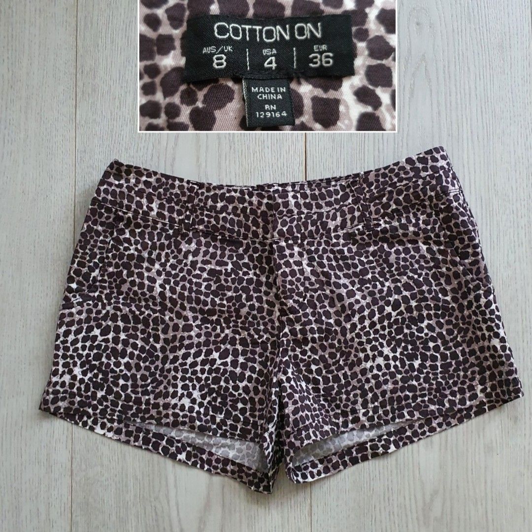 Cotton On Size AUS UK 8 USA 4 EUR 36 Ladies Leopard
