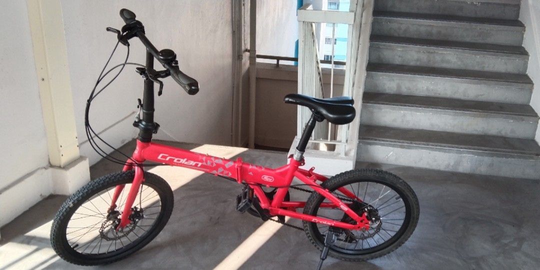 Crolan folding bike review outlet