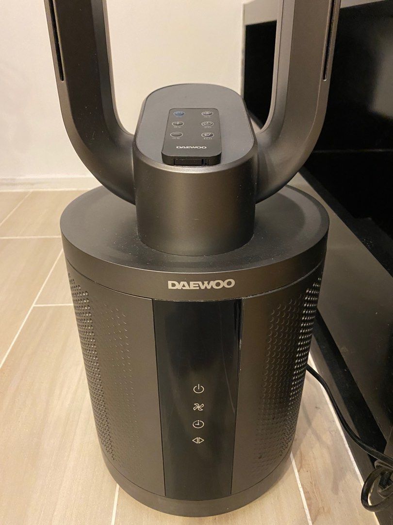DAEWOO Leafless Fan F9 Max With Air Purification No-blade Super Quiet ...