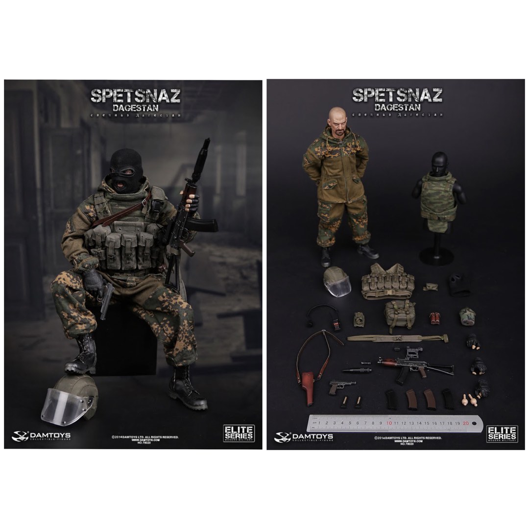 Dam Toys 1/6 SPETSNAZ in Dagestan (78020), Hobbies & Toys, Toys
