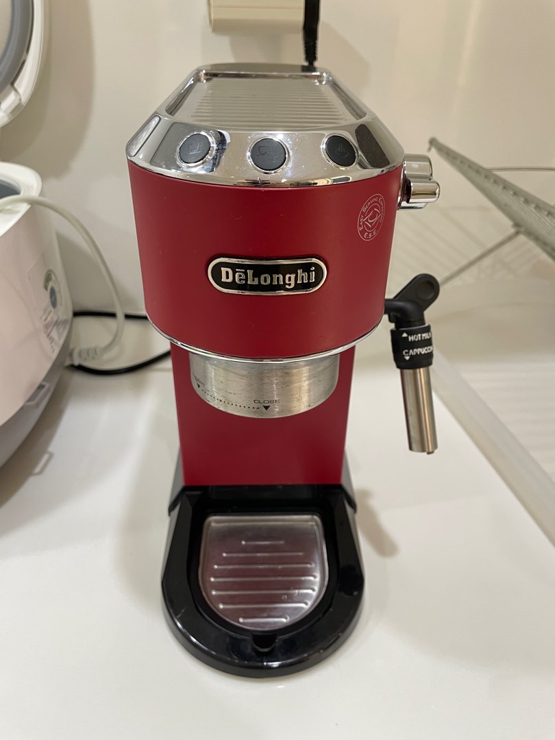 Delonghi Espresso Coffee machine dedica style Ec 685 Red Mesin kopi