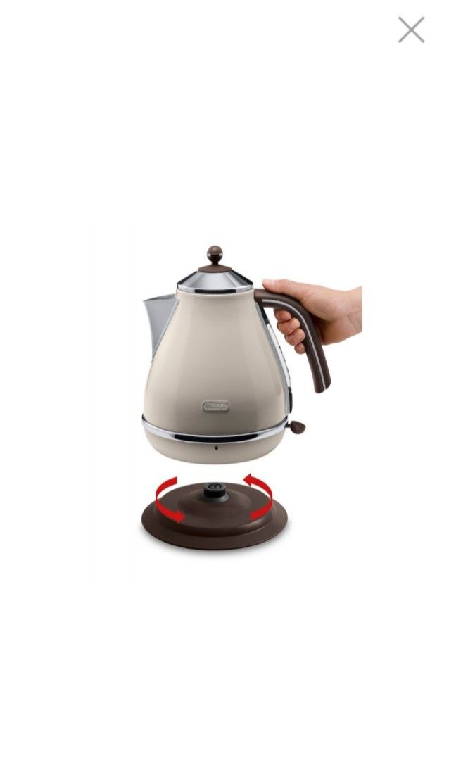 DeLonghi Icona Vintage 1.7L Kettle, TV & Home Appliances, Kitchen
