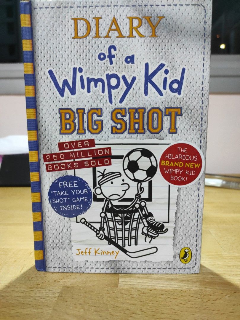 Diary Of A Wimpy Kid BIG SHOT, Hobbies & Toys, Books & Magazines ...