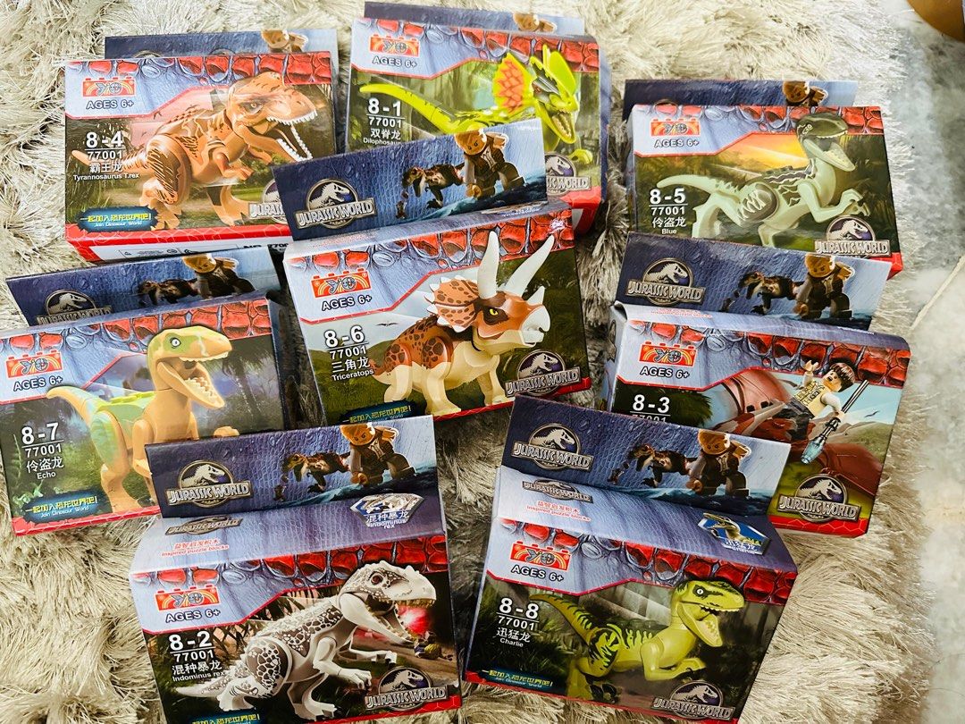Dinosaur Lego Set, Hobbies & Toys, Toys & Games on Carousell