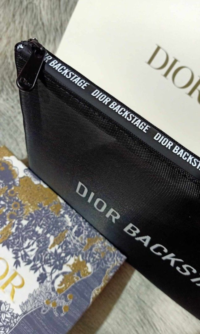 DIOR BACKSTAGE BIG VANITY POUCH, Luxury, Bags & Wallets on Carousell