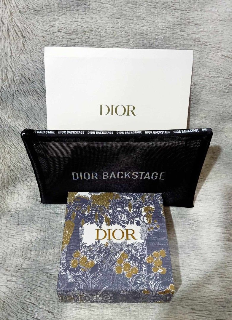 DIOR BACKSTAGE BIG VANITY POUCH, Luxury, Bags & Wallets on Carousell