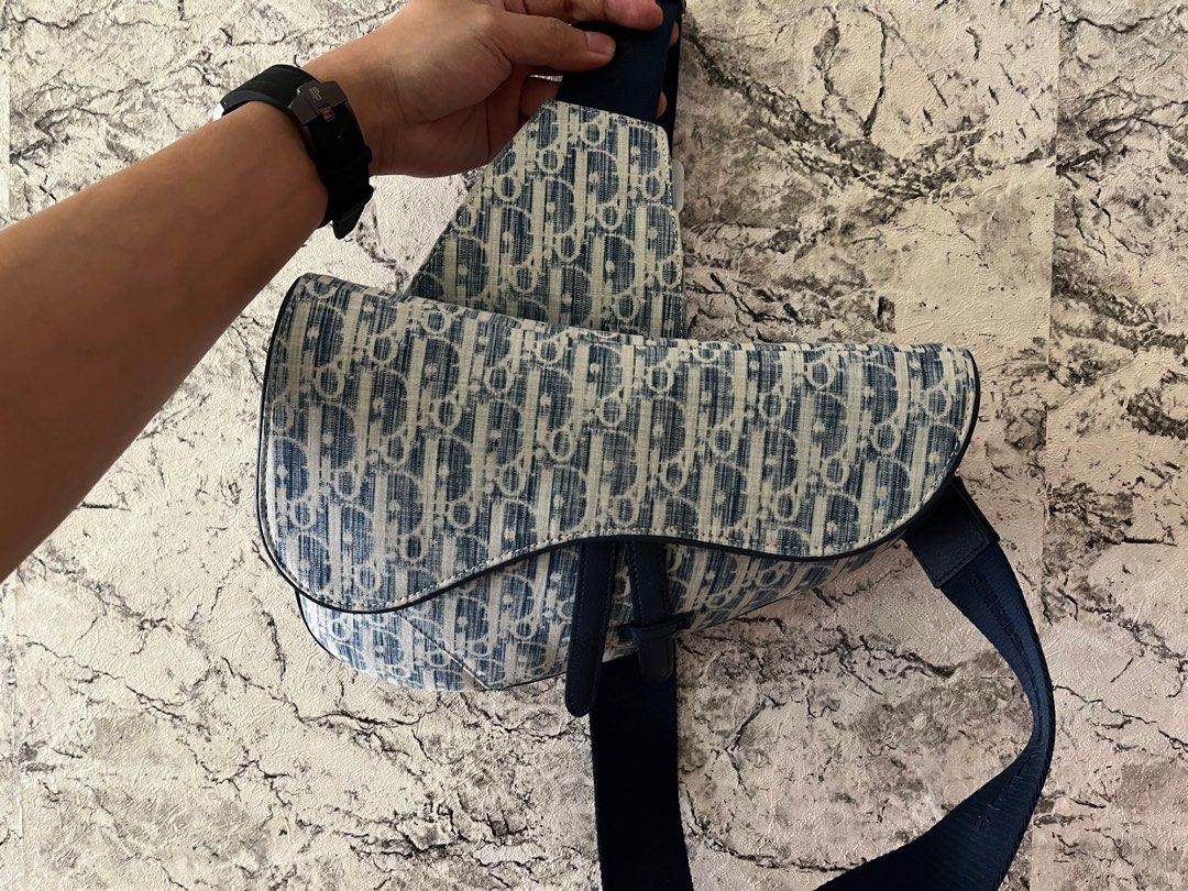 Dior Denim Saddle *RARE (Category: Luxury Bags & Wallets) located in Manila. Submitted by mrcb07 (Listing ID 1263150200, Image 2). Description: Complete .