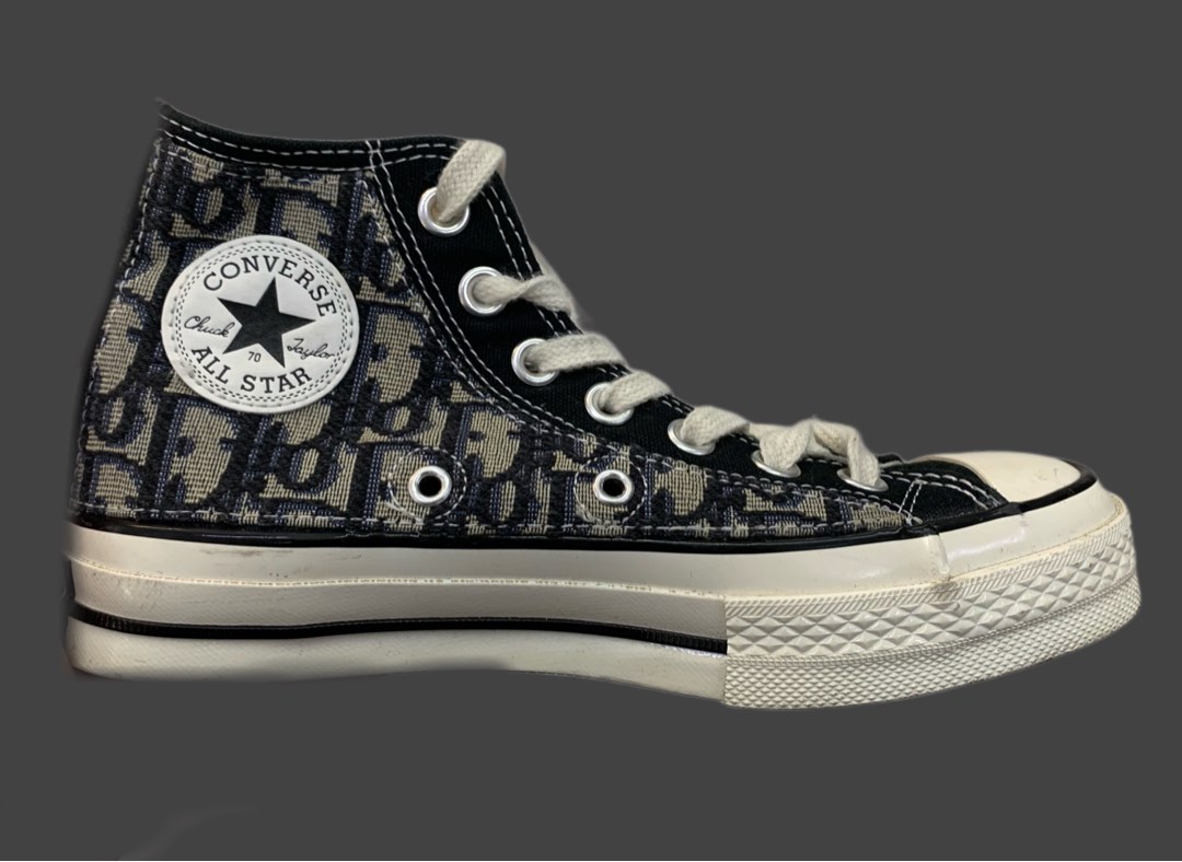 chuck taylor x dior