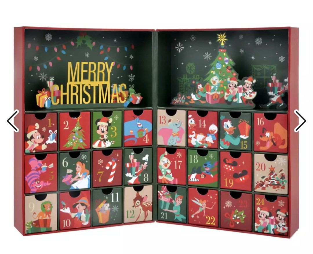 Disney Japan Advent Calendar, 嘢食 & 嘢飲, 包裝食物&即食食物 Carousell