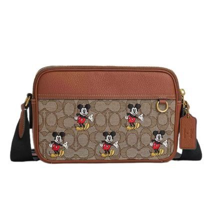Disney X Coach Graham Crossbody In Signature Jacquard With Mickey