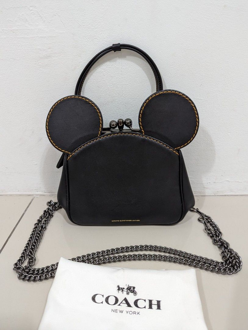 Coach mickey kisslock discount bag