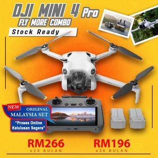 🆕DJI Mini 4 Pro - ORIGINAL product by DJI Malaysia
