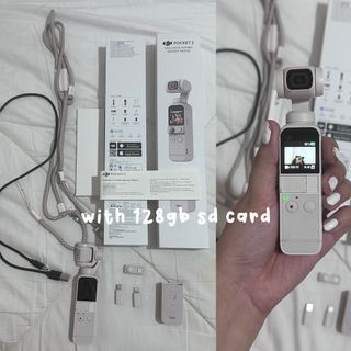 DJI  Osmo Pocket 2 - Sunset White | Camera Travel Vlog
