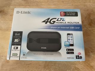 D-Link DWR-932 Wireless 4G LTE MIFI portable router