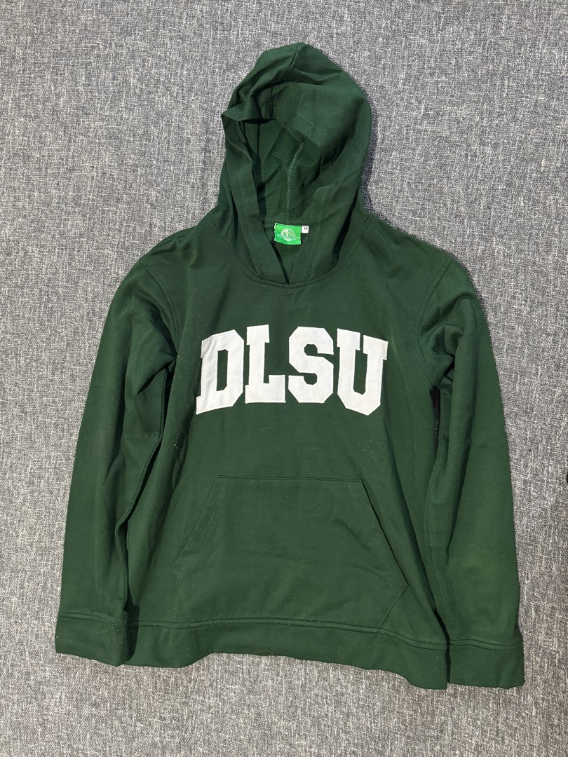 DLSU Hoodie, Men's Fashion, Coats, Jackets and Outerwear on Carousell