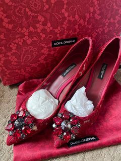 DOLCE&GABANNA Bellucci Red Heels