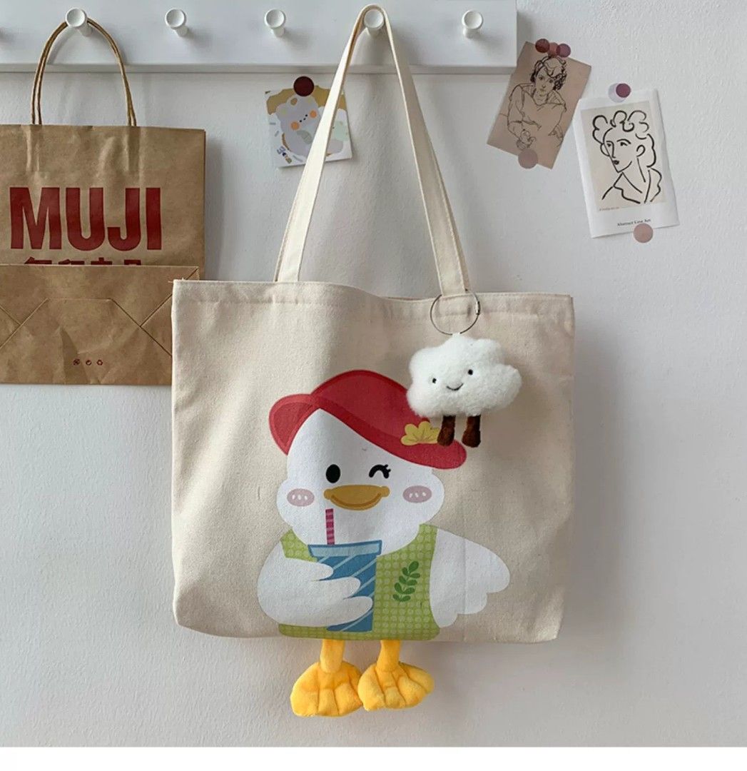 Cute canvas tote shop