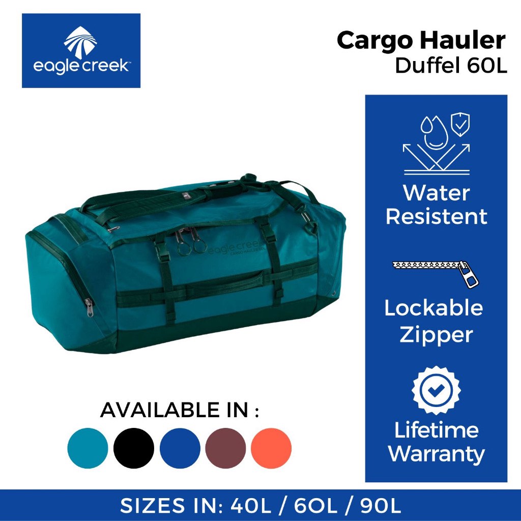 Eagle Creek Cargo Hauler 60L Duffel Bag - Accessories