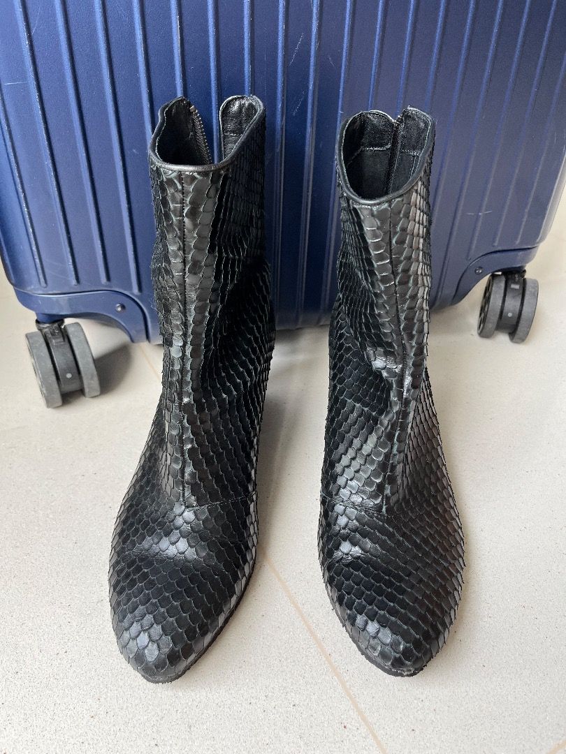 Ecco snake boots new arrivals