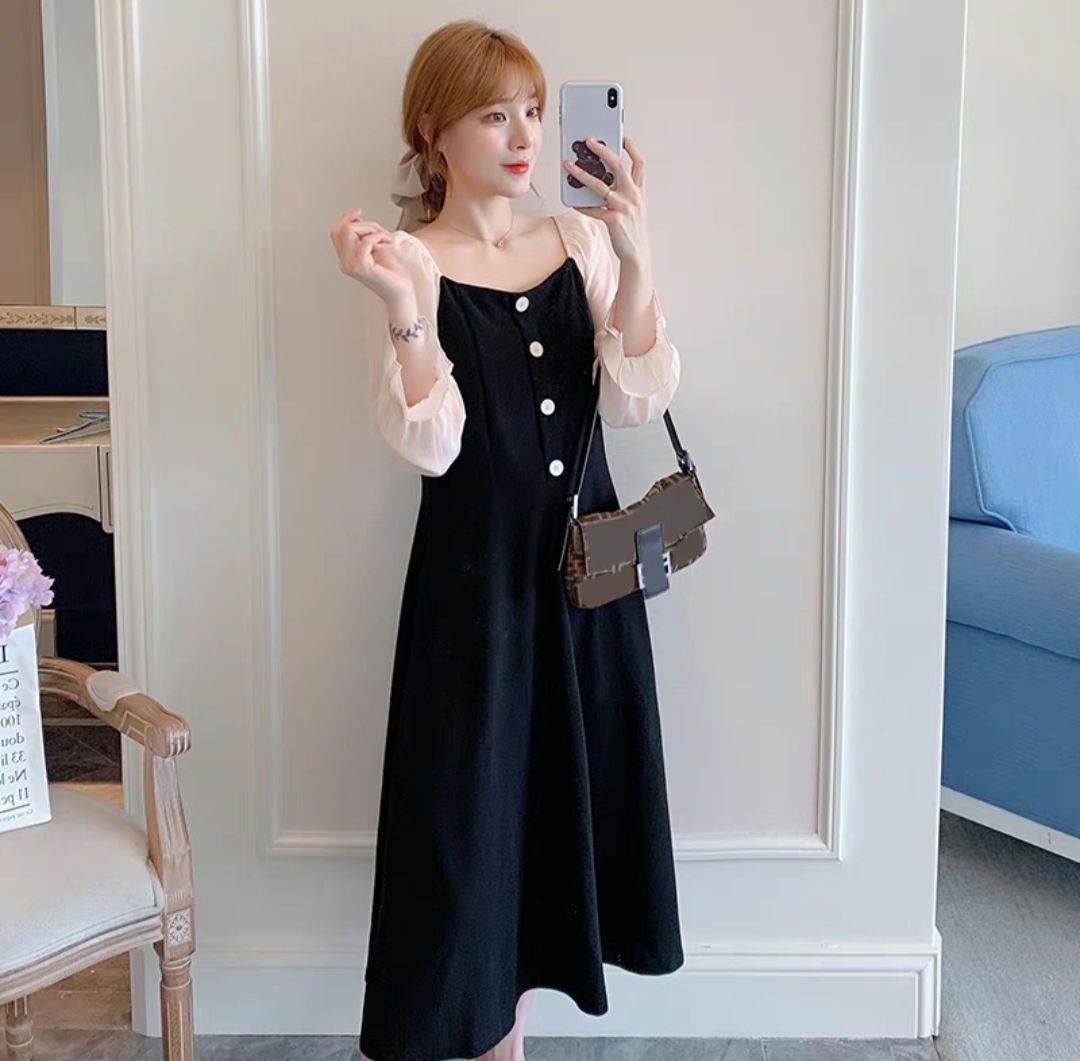 Elegant cheap nursing dress