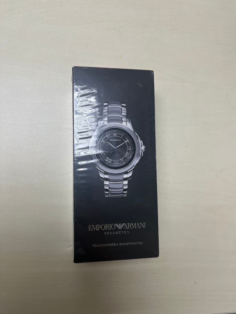 Emporio Armani Alberto Smartwatch Silver Strap Regular