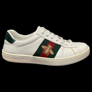 EU39.5 GUCCI ACE EMBROIDERED ‘BEE’
