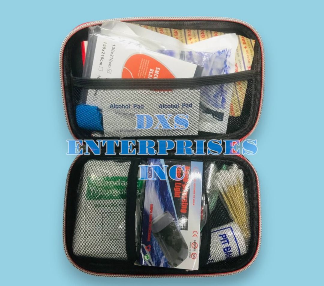 FIRST AID KIT WITH SUPPLIES, Health & Nutrition, Medical Supplies ...