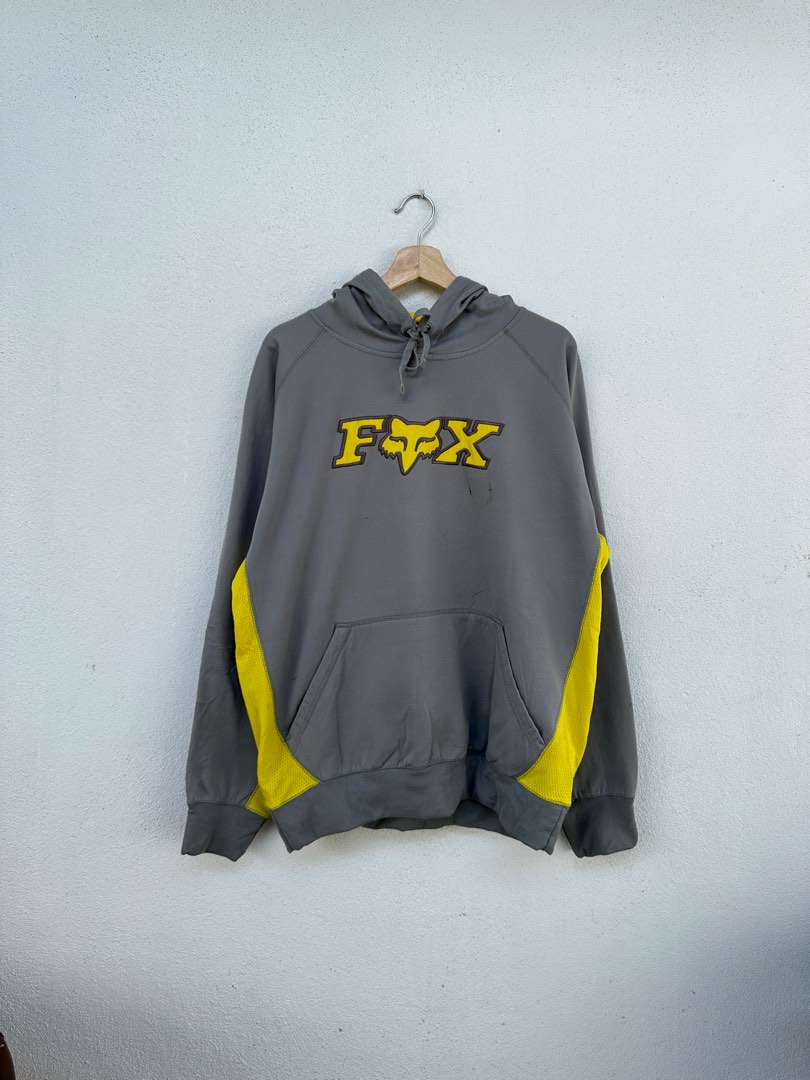 Yellow fox outlet racing hoodie