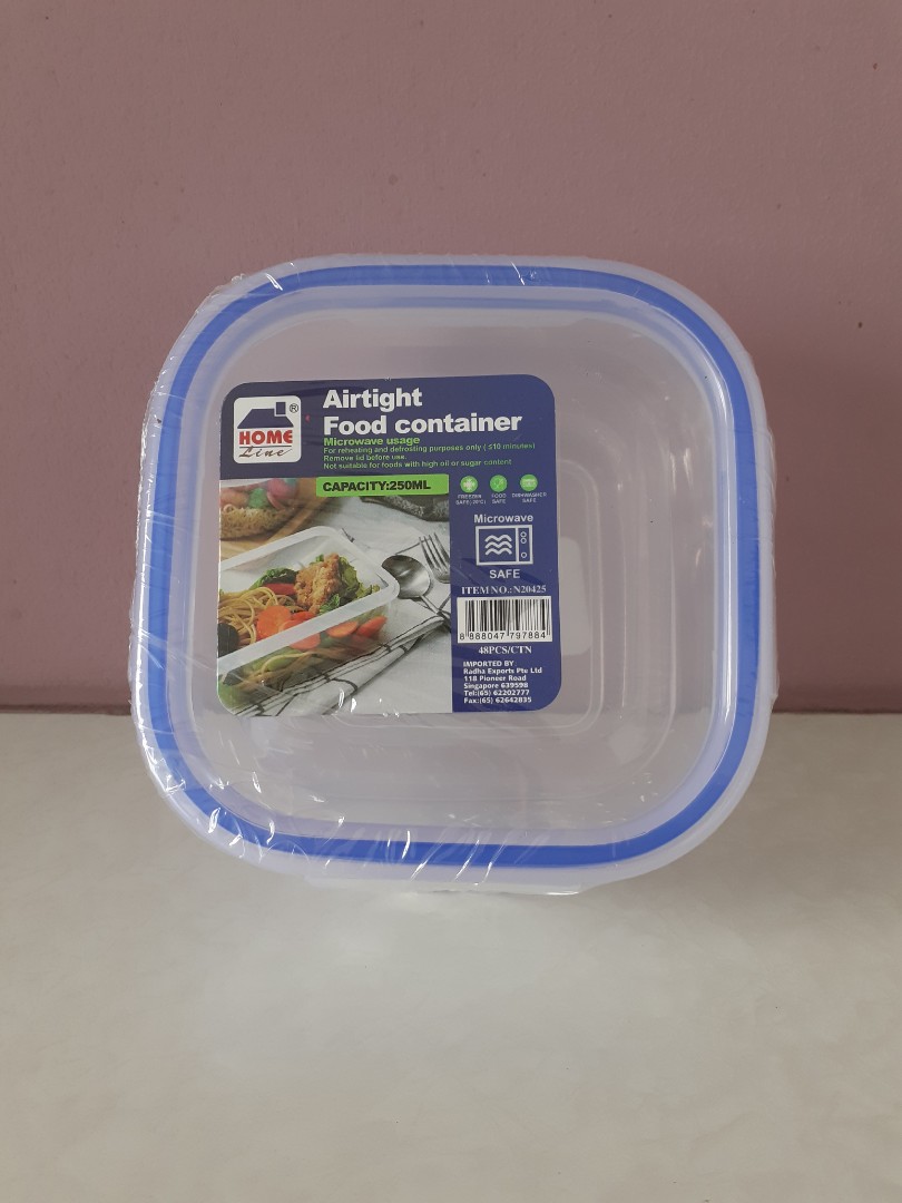 Just Dropped: All New Plastic Food Storage -- Exclusively at
