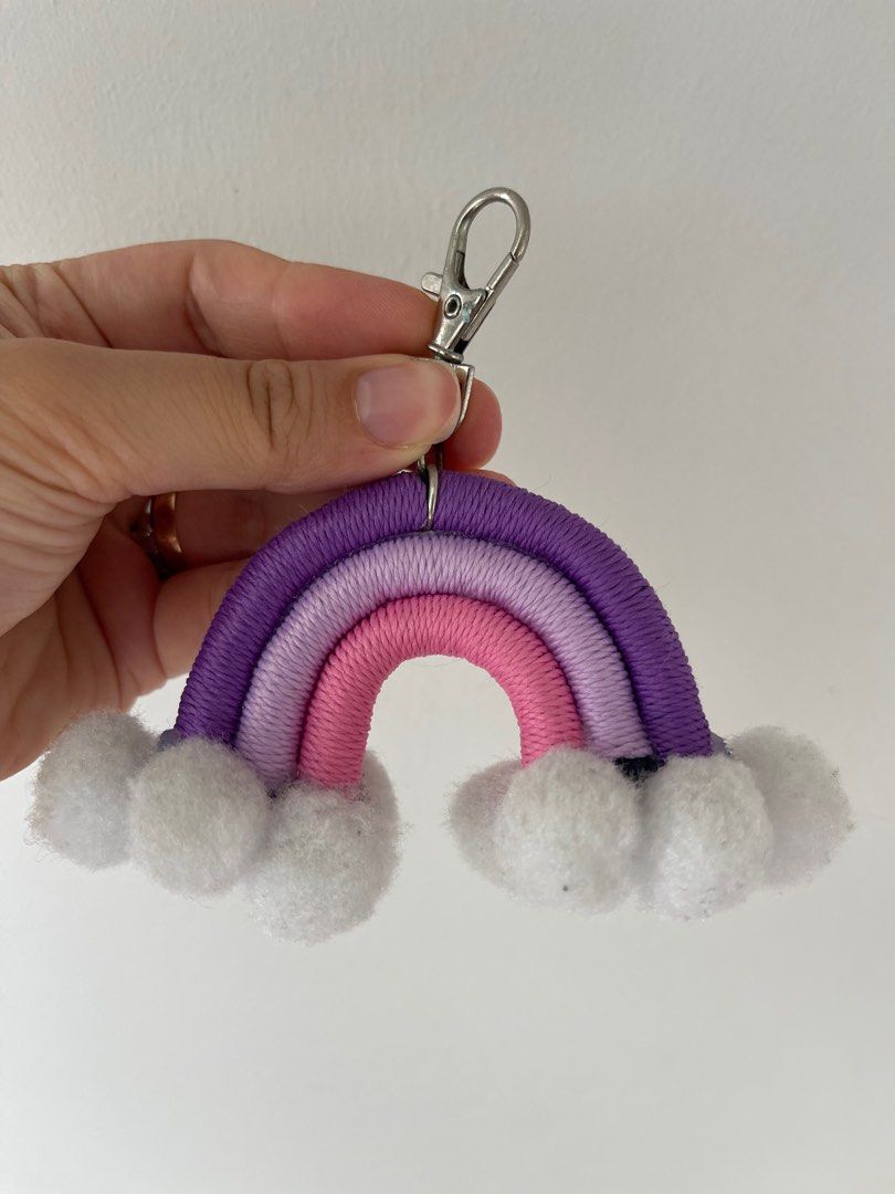Purple keychain online