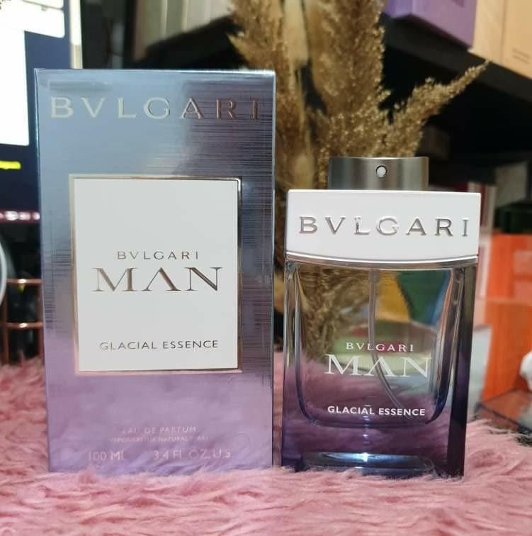 FREE SHIPPING Perfume Bvlgari man Glacial essence Perfume Tester new in BOX  Perfume gift set