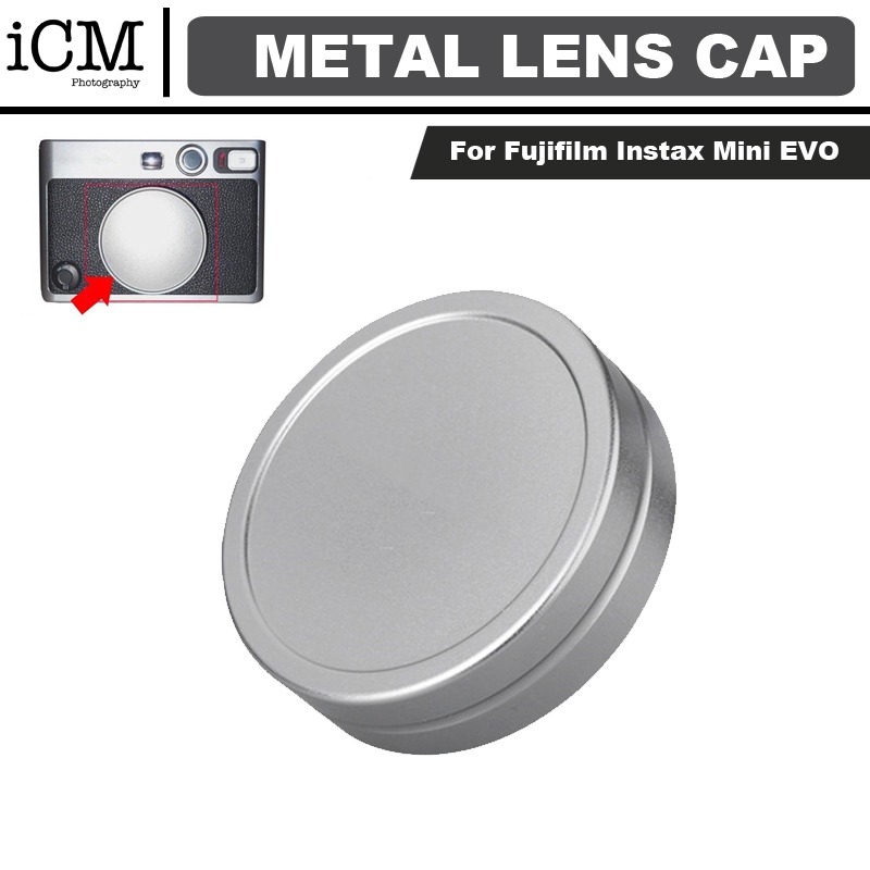 Fujifilm Instax Mini Evo Metal Front Lens Cap AG0968, Photography