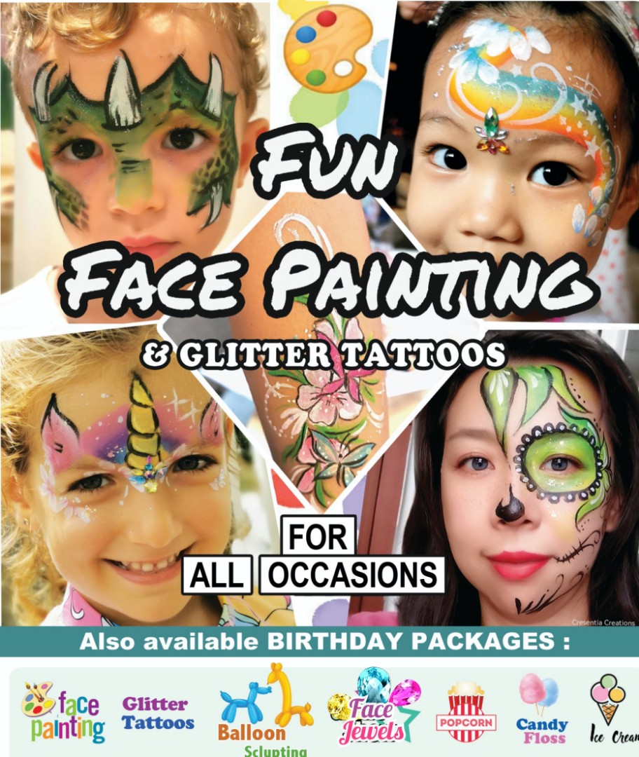 Viva - Face Paint * Glitter Tattoo Artist * YoYo Balloons