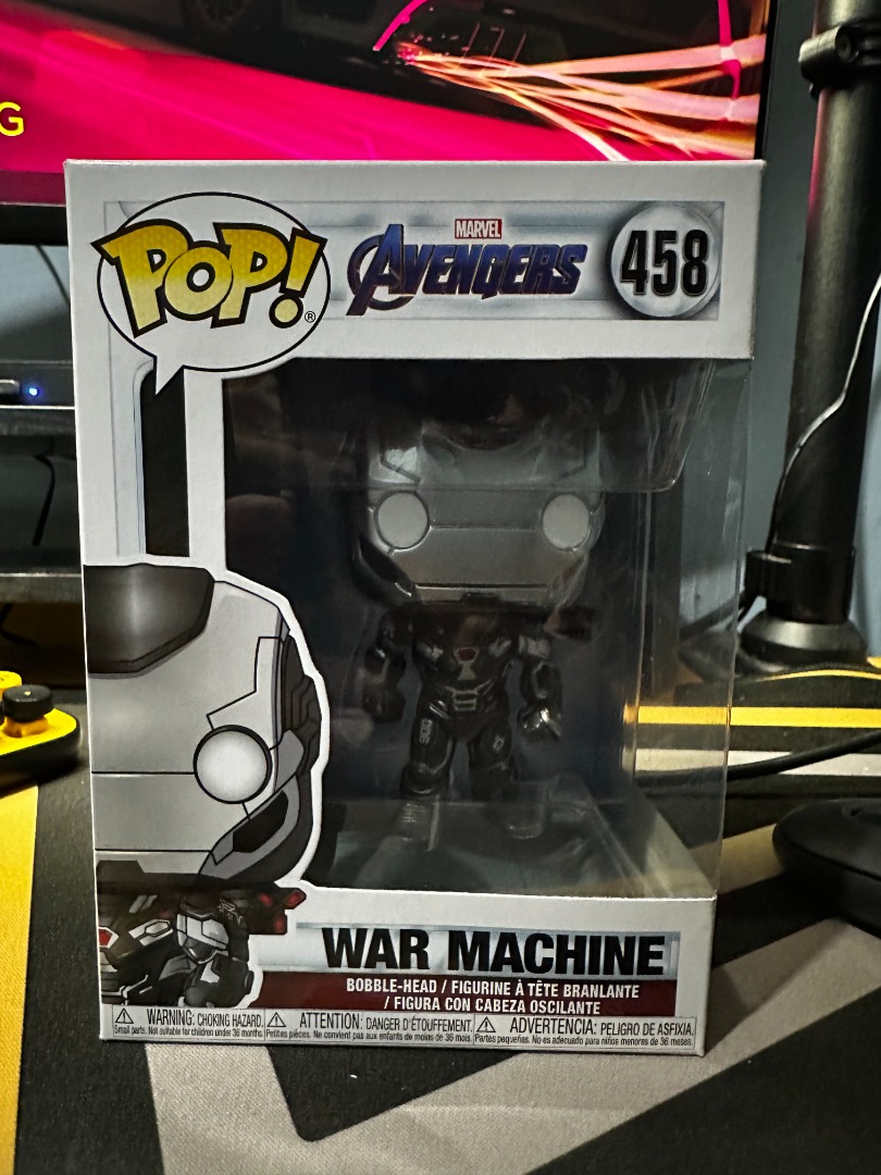 Funko Pop! Marvel Avengers Endgame War Machine Figure #458