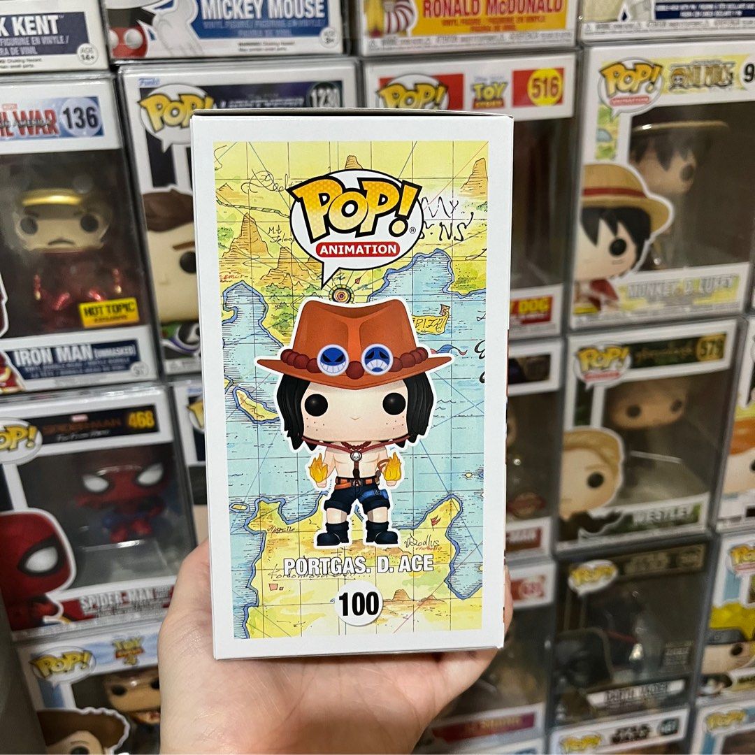 Funko Pop! Animation One Piece Portgas. D. Ace Figure #100 - US