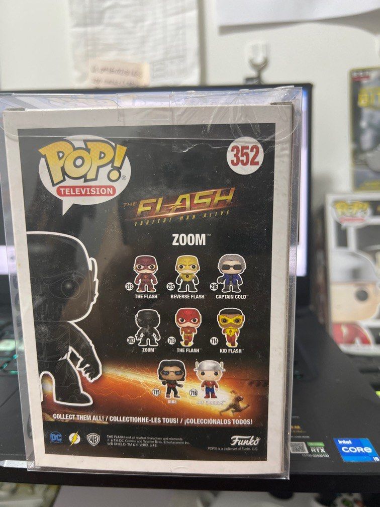 Funko Pop The Flash Zoom Hobbies Toys Toys Games on Carousell