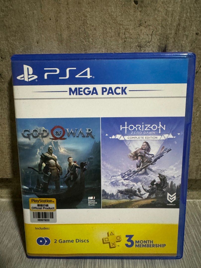 Ps4 god of war horizon bundle 2025